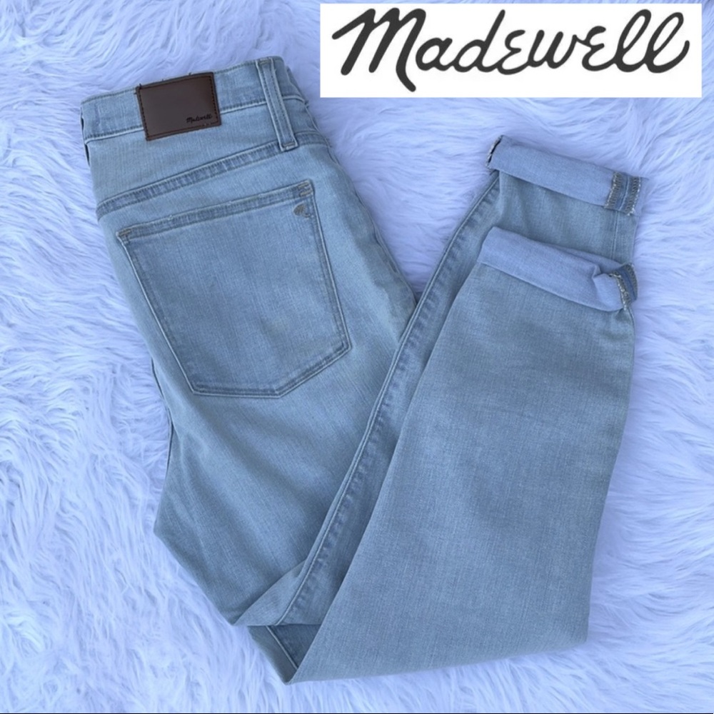 Madewell jeans skinny crop Size 30